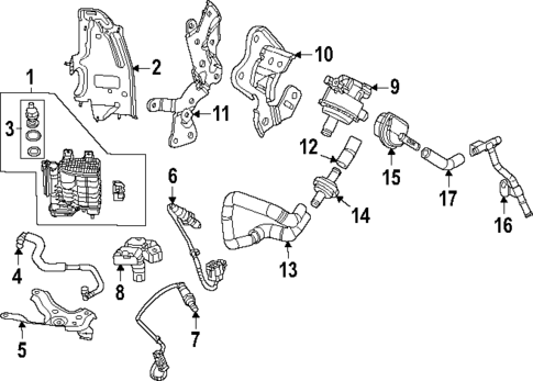 Emission Components for 2025 Mazda CX-70 #0