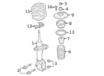 JS7Z5310B - Suspension: Coil Spring for Ford Image
