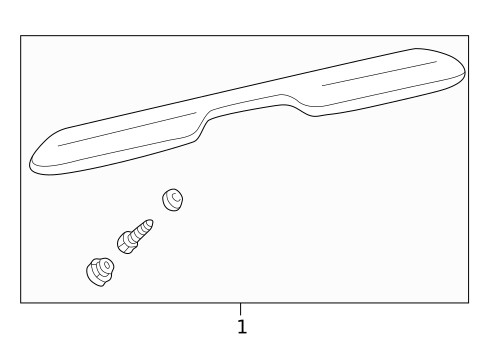 Spoiler for 2005 Ford Freestar #0