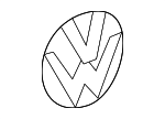 1J0853675Q739 - Body: Nameplate for Volkswagen: Golf Image