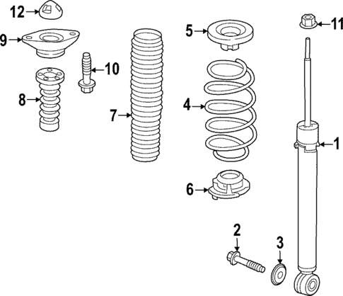 Shocks & Components for 2024 Honda Civic #0