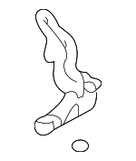 5342008010 - Body: Hinge for Toyota: Sienna Image