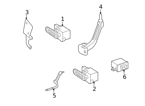 Electrical Components for 2008 Mercedes-Benz ML320 #1