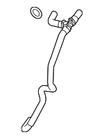 11537598343 - : 2010-2014 BMW - Engine Coolant Hose for BMW: X5, X6 Image