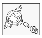 34100T6ZA01 - : 2017-2020 Honda Ridgeline - Light Assembly R License for Honda: Ridgeline Image