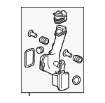 17230RX0A00 - : Resonator for Honda: Civic Image