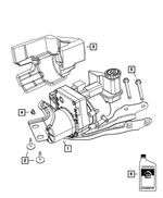 68059643AL - Steering: Power Steering Pump for Mopar Image