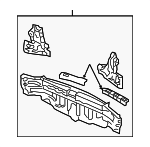 66100SDAA00ZZ - : Rear Body Panel for Honda Image