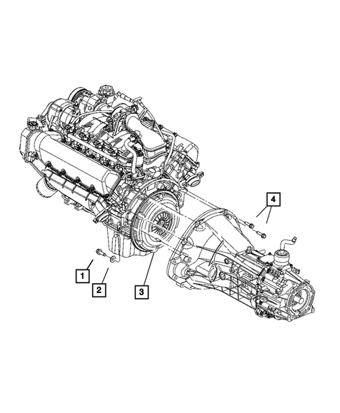 Transmission Assembly for 2005 Dodge Ram 1500 #2