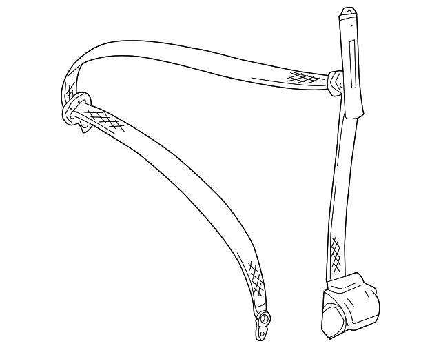 Lap & Shoulder Belt - BMW (72117068249)