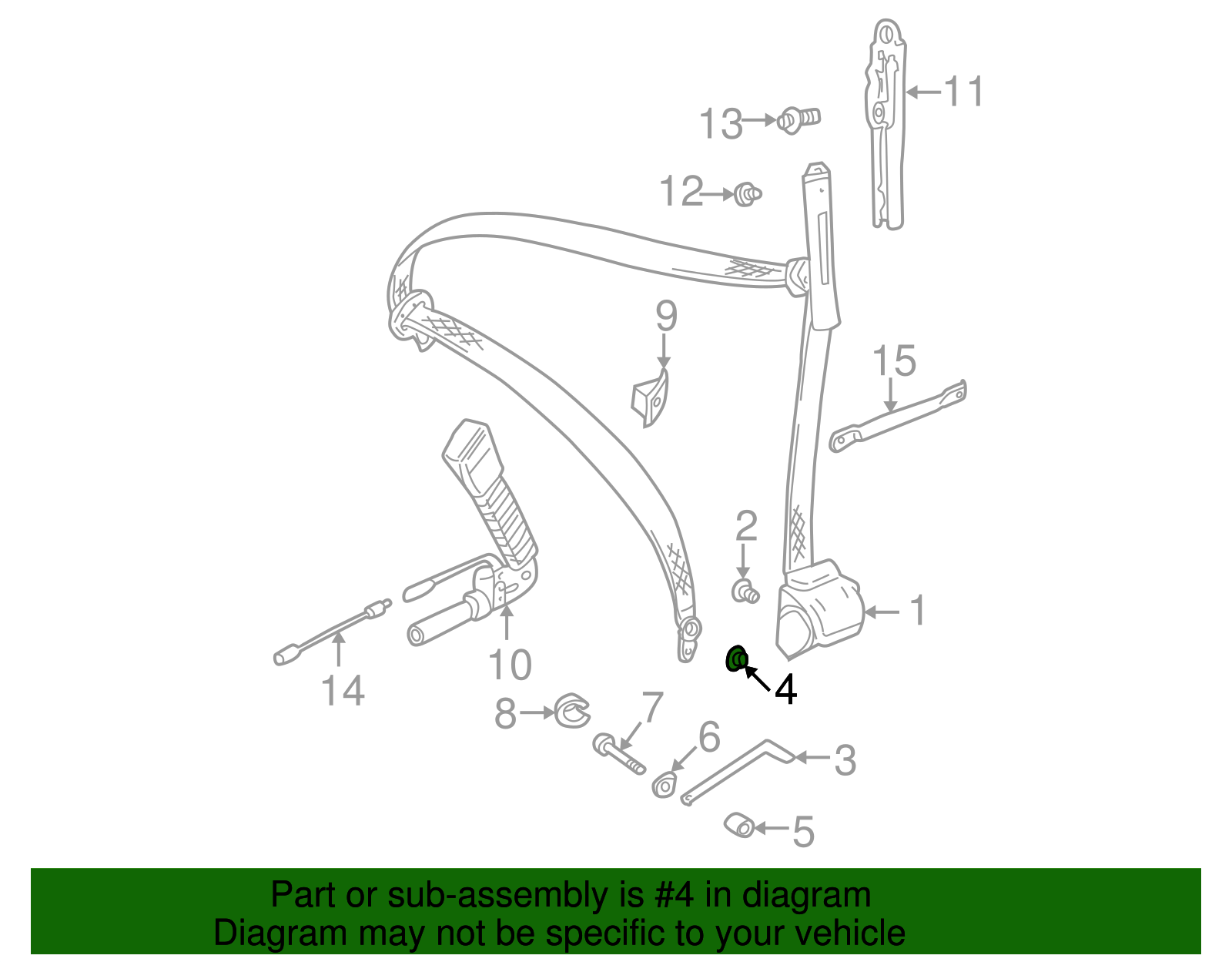 Anchor Grommet - BMW (72-11-8-245-381)