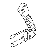 72119119551 - Electrical: Buckle End for BMW: 318ti, 323Ci, 323i, 323is, 325Ci, 325i, 325xi, 328Ci, 328i, 328is, 330Ci, 330i, 330xi, 645Ci, 650i, M3, M6, X5 Image