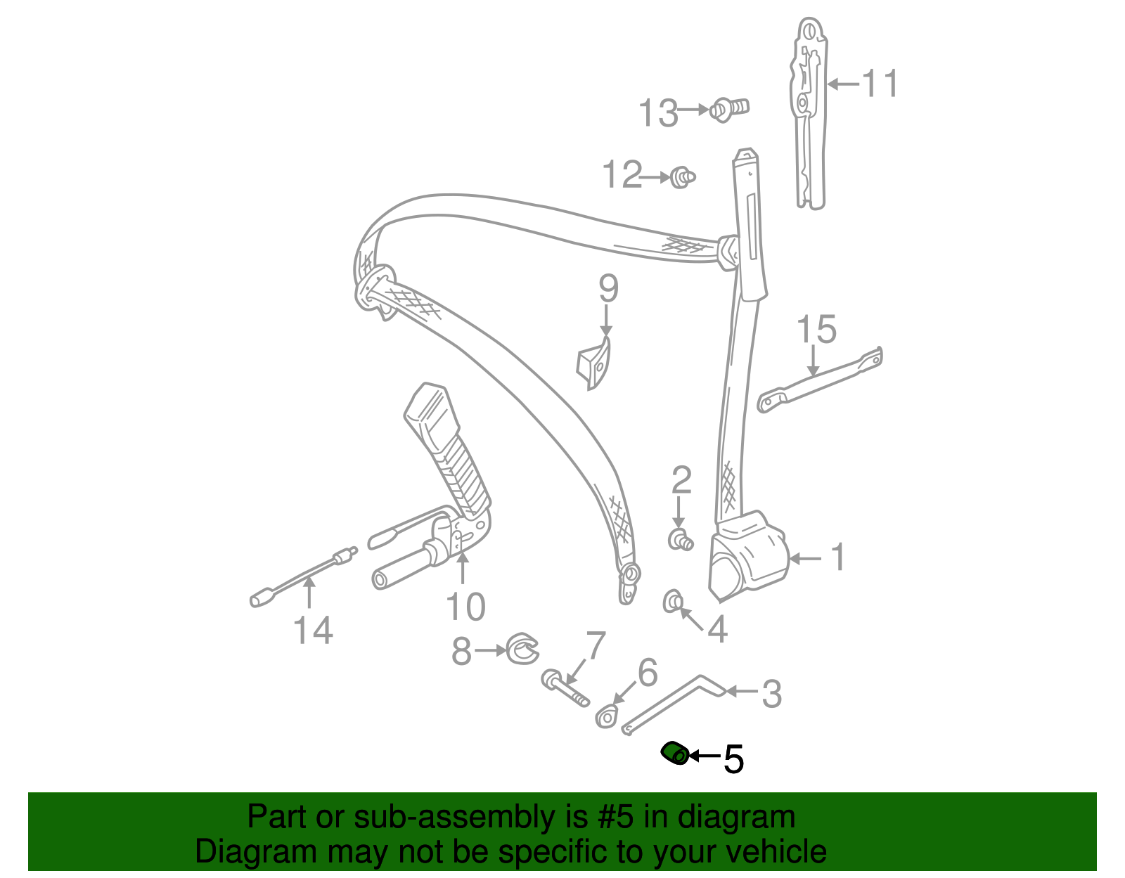 Anchor Bushing - BMW (72118246456)