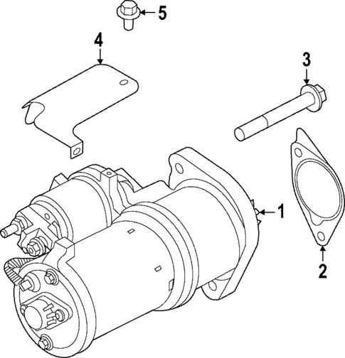 Starter for 2023 Land Rover Range Rover #0