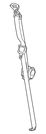 19181891 - Electrical: Seat Belt Assembly for Chevrolet: Colorado | GMC: Canyon Image