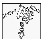 6H121026ED - Cooling System: Water Pump for Audi Image