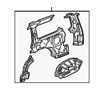 64300S9V405ZZ - : Inner Panel Assembly for Honda: Pilot Image