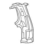 64770S9VA00ZZ - : Pillar Reinforced for Honda Image