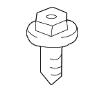 9015950388 - Body: Grille Screw for Scion: iM, xB | Toyota: C-HR, Corolla, Corolla iM, Land Cruiser, Matrix, RAV4 Image