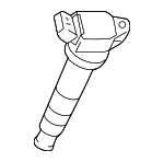 90919A2008 - Electrical: Ignition Coil for Lexus: ES350, GS350, GS450h, IS300, IS350, LC500h, LS500h, RC300, RC350, RX350, RX350L, RX450h, RX450hL, TX550h+ Image