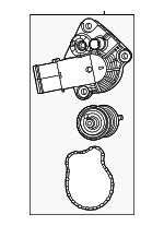 68433104AC - Cooling System: Thermostat Housing for Mopar Image