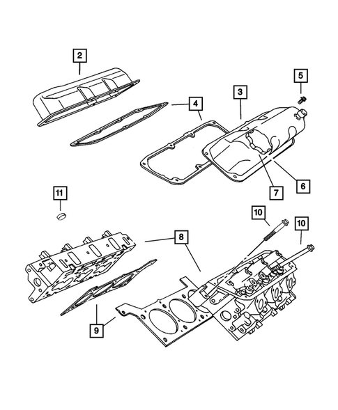 Cylinder Head for 2006 Chrysler Town & Country #0