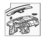 9011886 - : Dark Titanium Instrument Panel for GM Image