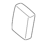 51211960194 - Body: Striker Mount for BMW: 318i, 318is, 318ti, 323is, 325i, 325is, 328i, 840Ci, 850Ci, 850CSi, 850i, M3, Z3 Image