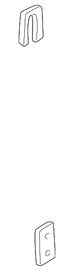 41517202047 - Body: Lower Hinge Shim for BMW: 318i, 318is, 318ti, 323Ci, 323i, 323is, 325Ci, 325i, 325is, 325xi, 328Ci, 328i, 330Ci, 330i, 330xi, 525i, 528i, 530i, 540i, 740i, 740iL, 750iL, M3, M5, Z3 Image