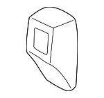 51218122579 - Body: Door Check Gasket for BMW: 318i, 318is, 318ti, 323is, 325i, 325is, 328i, M3, Z3 Image