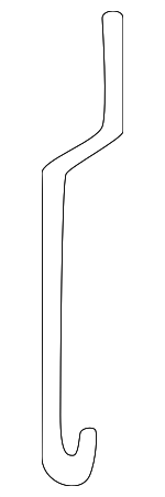 51218397283 - Body: Lock Rod for BMW: Z3 Image