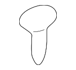 51218141116 - Body: Door Check Pin for BMW: 525i, 528i, 530i, 540i, 740i, 740iL, 750iL, M5, Z3, Z8 Image