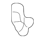 8053389900 - Body: Rod Holder for Nissan: 240SX, Altima, Frontier, Maxima, Pathfinder, Sentra, Stanza, Xterra Image