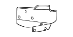 2956250400 - Body: Cowl Panel Extension for Mercedes-Benz Image