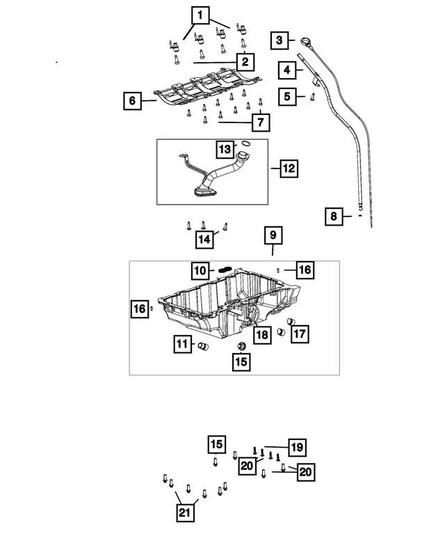 5048778AA - : Windage Tray, Front for Mopar Image