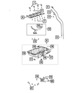 5048778AA - Engine: Windage Tray, Front for Jeep: Grand Cherokee Image
