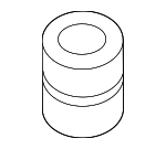 8112637010 - Body: Insulator Clip for Genesis: Electrified GV70, GV60, GV70, GV80, GV80 Coupe | Hyundai: Accent, Azera, Elantra, Elantra Coupe, Elantra GT, Elantra N, Entourage, Equus, Genesis, Genesis Coupe, Ioniq 5, Ioniq 6, Kona, Kona Electric, Kona N, Palisade, Santa Cruz, Santa Fe, Santa Fe Sport, Santa Fe XL, Sonata, Tiburon, Tucson, Veloster, Veloster N, Veracruz, XG300, XG350 Image