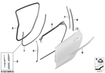 51368739179 - : Edge Protection, Door, Rear for BMW Image