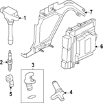 224017JA1D - : Spark Plug for Infiniti Image