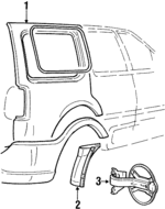 F85Z7828371AA - : Splash Shield for Ford Image