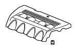 17121RL5A00 - Engine: Engine Cover for Acura Image