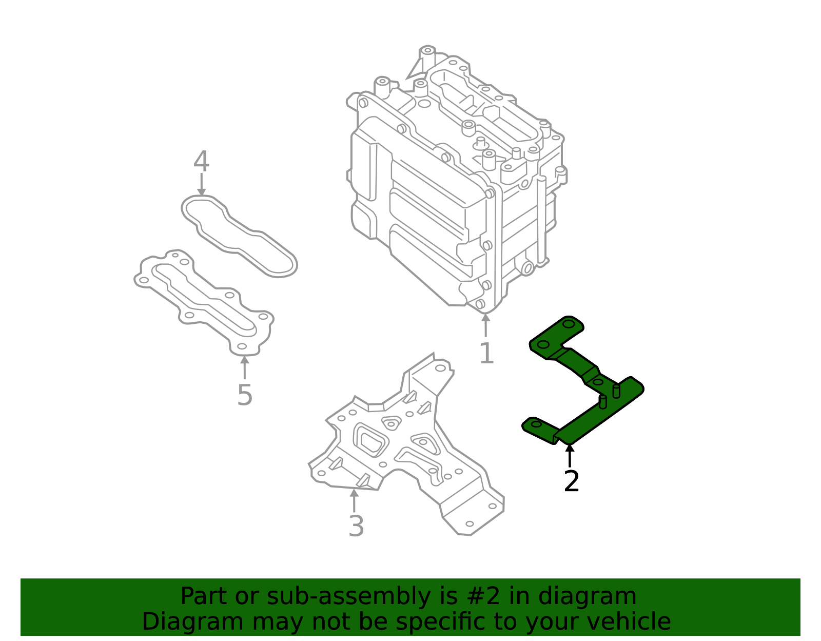 25233-3JV1B - Inverter Bracket | Conicelli Nissan
