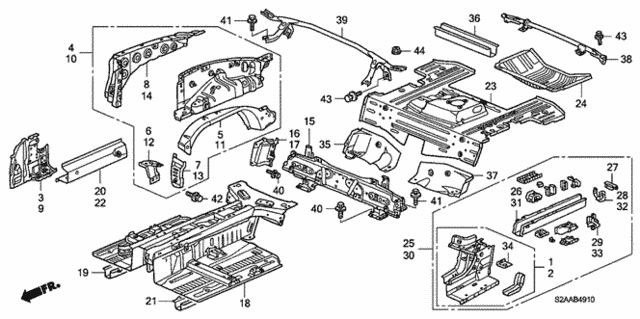 Inner Panel for 2008 Honda S2000 #0