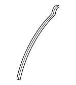 831C0T1010 - Body: Rear Weather-strip for Hyundai Image