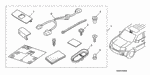 938940401207 - Accessory Components: SCREW-WASHER (4X12) for Honda Image image