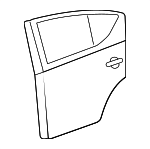 H21013BAAB - Body: Door Shell for Nissan Image