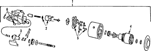 Starter for 1987 Chrysler Fifth Avenue #0