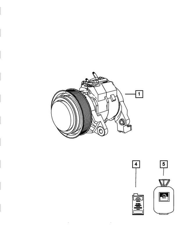 82300102AC - Air Conditioners and Heaters: A/c Compressor Lubricant for Mopar Image image