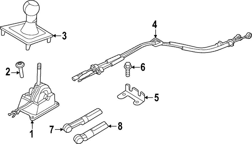 Knob - Porsche (9GT-711-141-A-QC0)