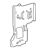 5711412191 - Body: Reinforced Plate for Scion: iM, tC, xB | Toyota: Corolla iM, Mirai, Prius, Prius Plug-In Image